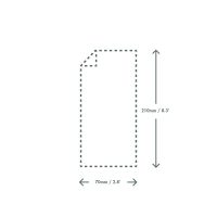 Прозрачен плик 7х21 cm - Image 2