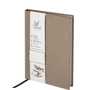 тефтер с еко корици от чай