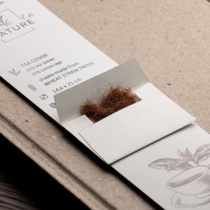 тефтер с еко корици от чай