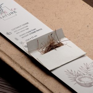 бележник от кокосова черупка