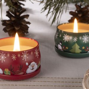 брандирана свещ